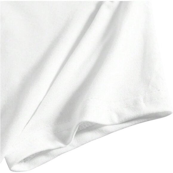 Women's Y2K Slim Fit Crop Top Tequila Print Short Sleeve Casual - Picture 4 of 5